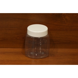 Słoik, pojemnik plastikowy 750ml, na farby, lakiery, śruby, gwoździe, drobiazgi, akcesoria wędkarskie  itp.